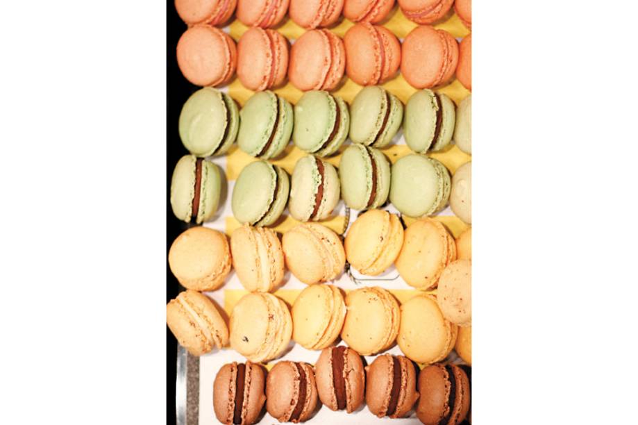 Os macarons de Dominique Guerine