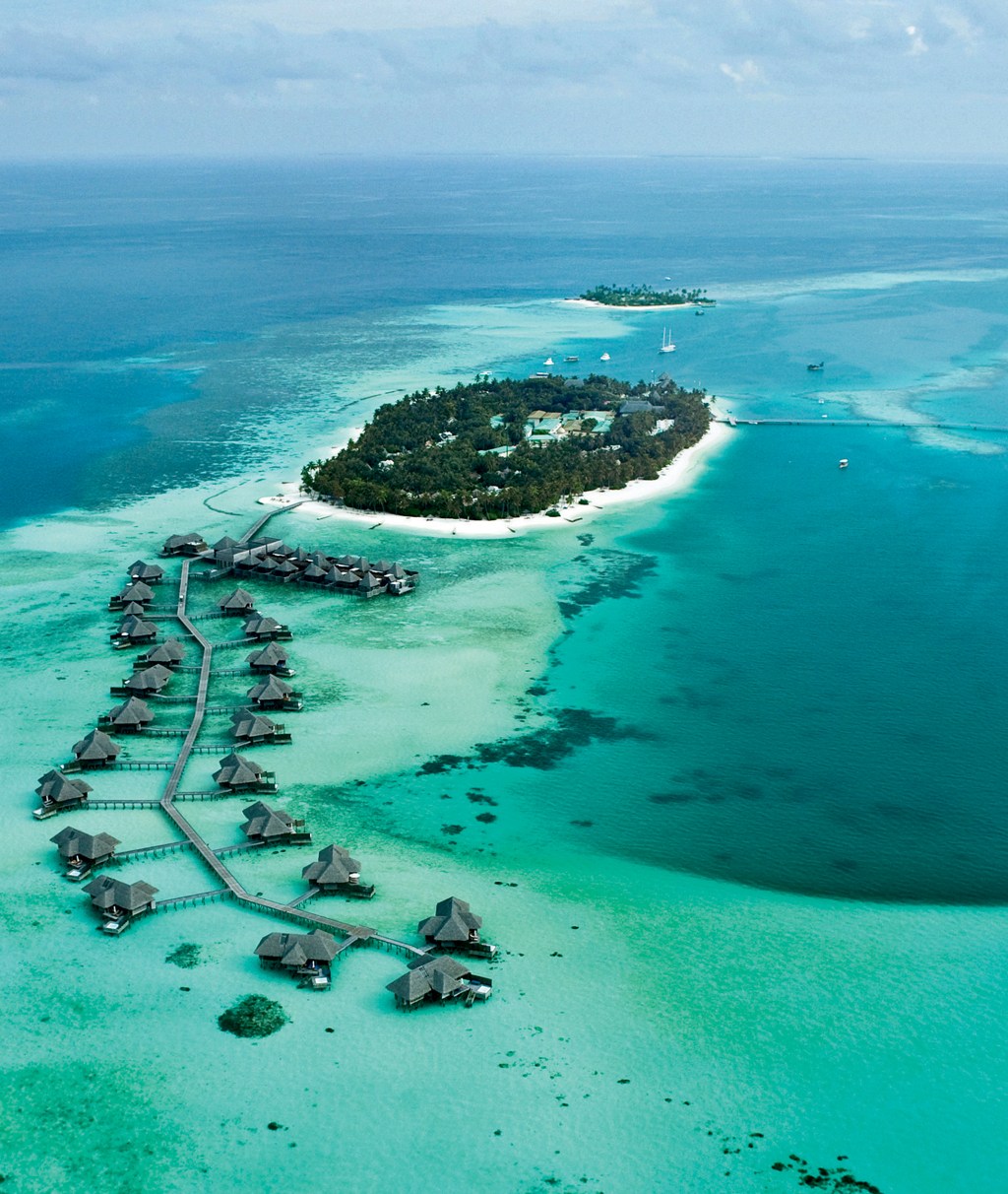 Resort Le M&eacute;ridien, em Bora Bora