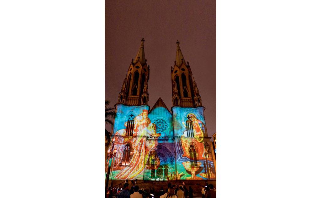 A Catedral da S&eacute; no Natal do ano passado