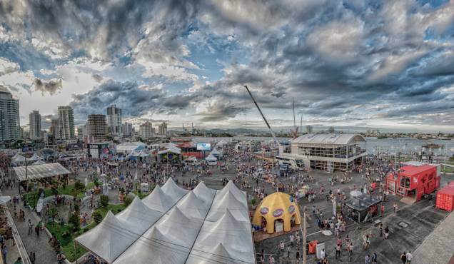 A cidade catarinense de Itajaí organizou uma série de eventos relativos à Volvo Ocean Race. A corrida in-port ocorre no dia 21 de abril e a partida da frota rumo a Miami no domingo (22) A cidade catarinense de Itajaí organizou uma série de eventos relativos à Volvo Ocean Race. A corrida in-port ocorre no dia 21 de abril e a partida da frota rumo a Miami no domingo (22)
