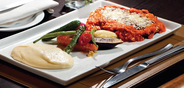 O parmegiana do almoço do Sal O parmegiana do almoço do Sal