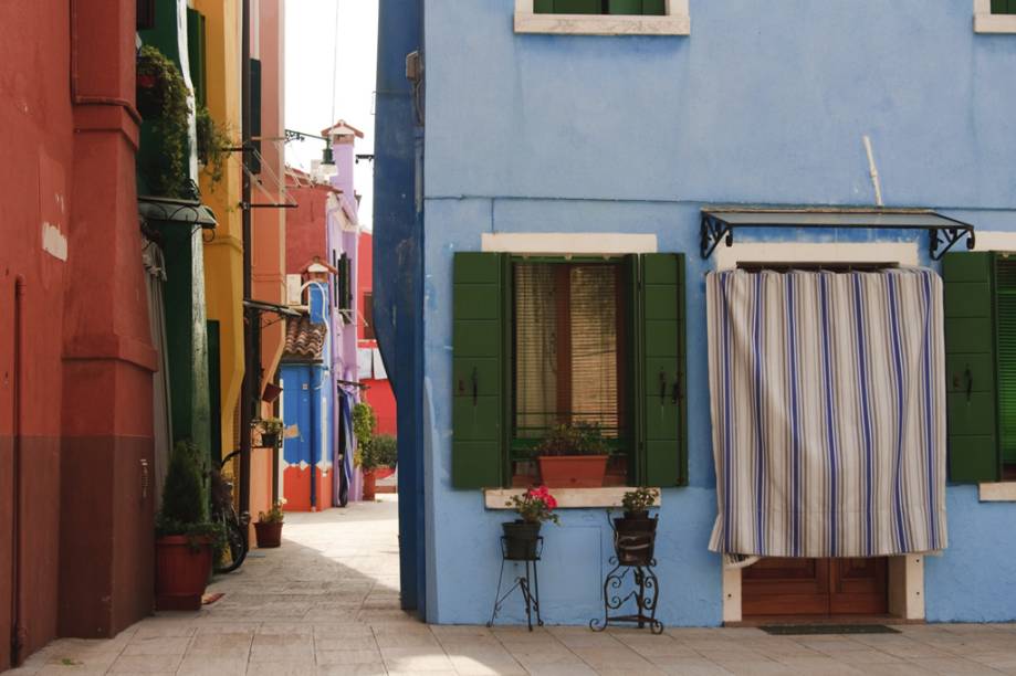 Casas da Ilha de Burano, Veneza