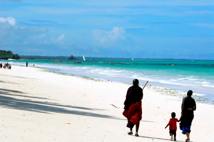 Família masai, Tanzânia