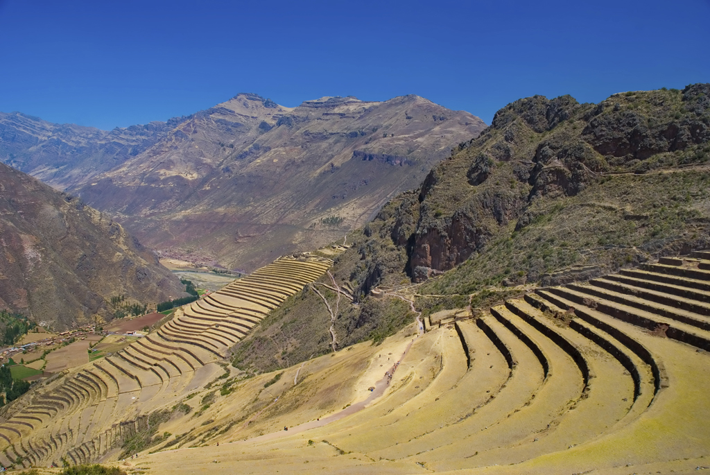Písac concentra as ruínas de uma antiga cidade inca que se pode conhecer em uma caminhada de 6h