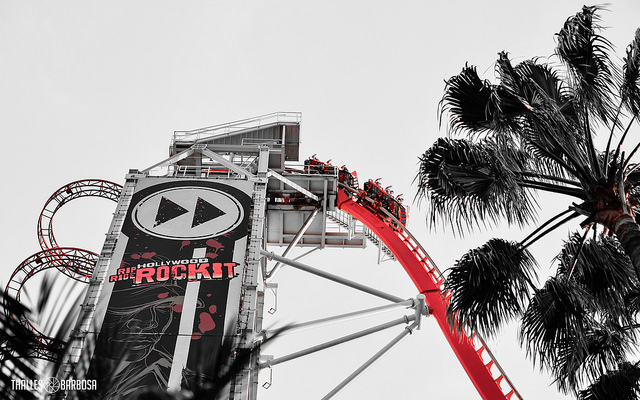 Hollywood Rip Ride Rockit, Universal Studios, Orlando, Florida, Estados Unidos Hollywood Rip Ride Rockit, Universal Studios, Orlando, Florida, Estados Unidos