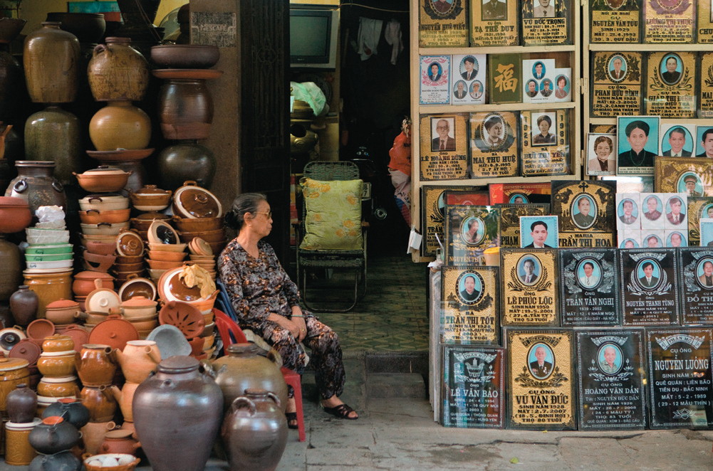 Centro de&nbsp;Han&oacute;i, no Vietn&atilde;