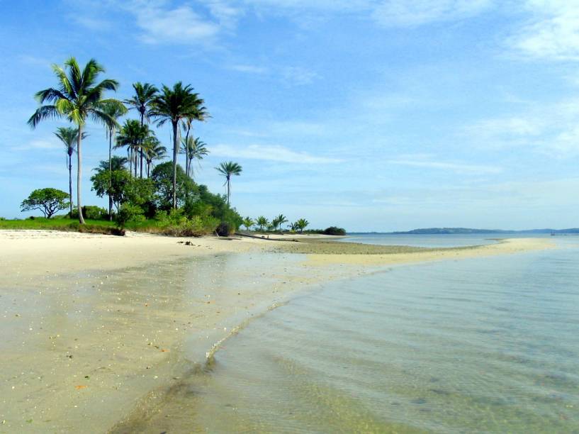 Trecho da orla, quase sempre tranquila fora do verão e de feriados