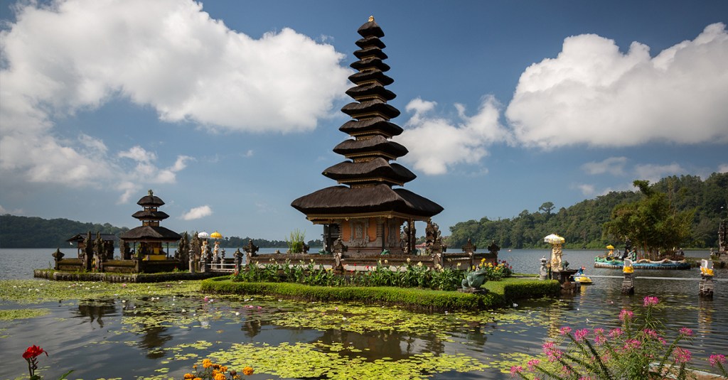 Templo Pura Ulun Danu Bratan, em Bali