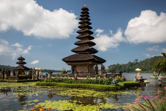 Templo Pura Ulun Danu Bratan, em Bali