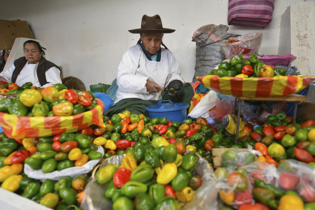 Barraca de pimentas em Cuzco, no Peru (foto: iStock)