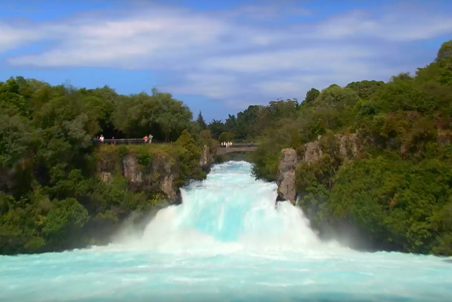 Cena da Nova Zelândia filme turismo oficial senhor dos aneis