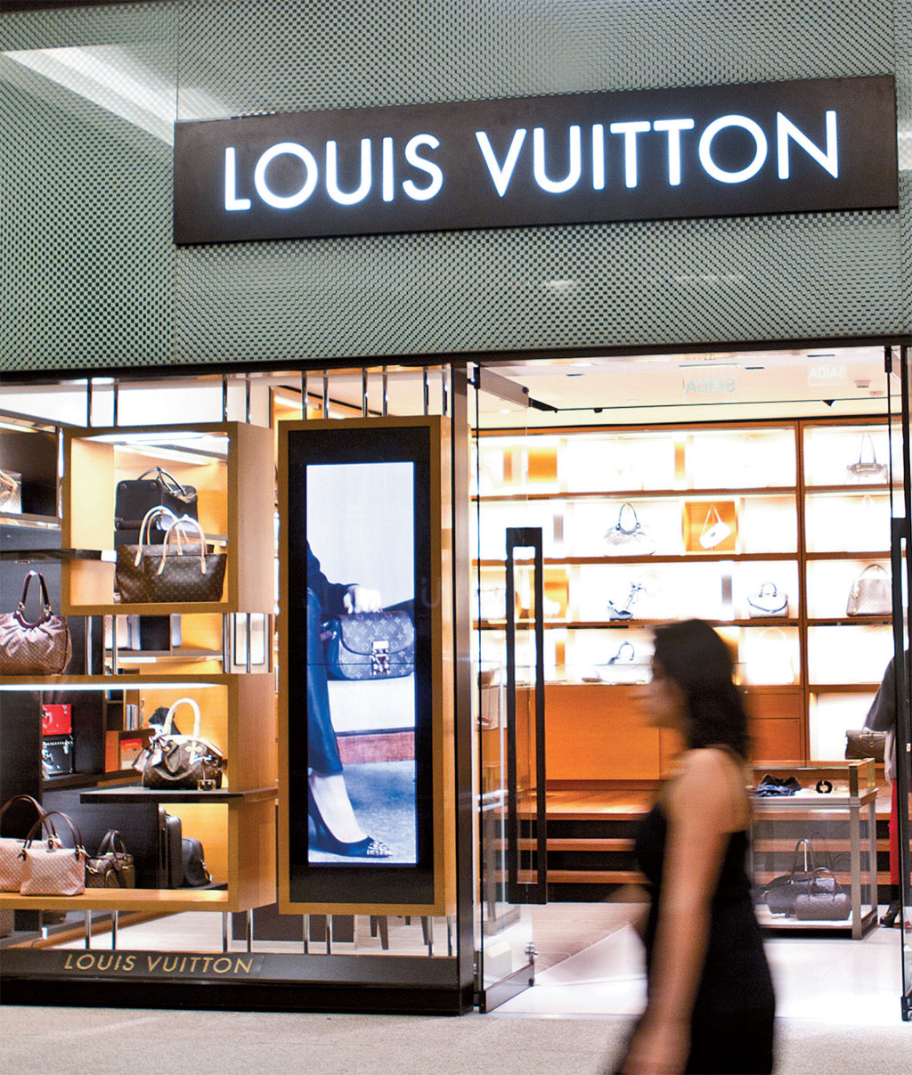 Loja Louis Vuitton no Shopping Cidade Jardim, em São Paulo Loja Louis Vuitton no Shopping Cidade Jardim, em São Paulo