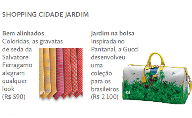Shopping Cidade Jardim, em São Paulo Shopping Cidade Jardim, em São Paulo