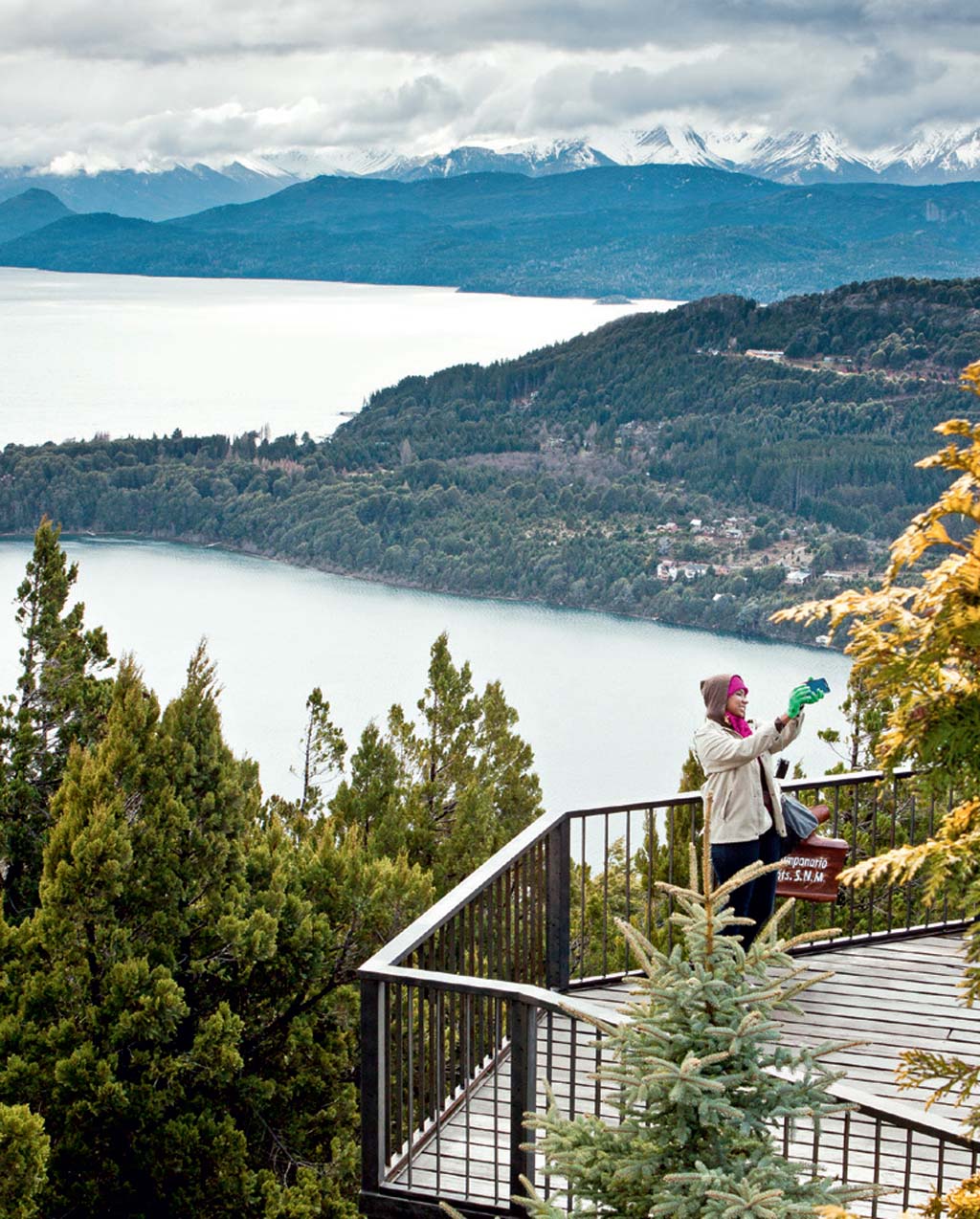 Clique durante o Circuito Chico, em Bariloche
