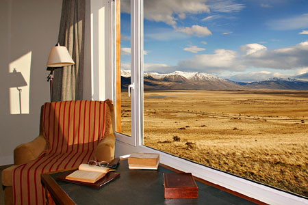 Eolo Patagônia relais e chateaux no Valle de la Anita, perto de El Calafate, na Patagônia argentina