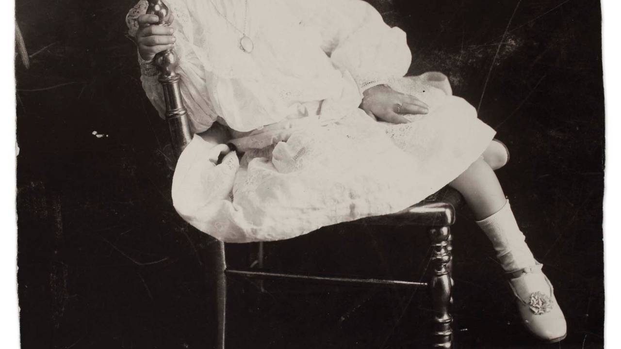 Frida com 5 anos, em 1912 / Museu Frida Kahlo
