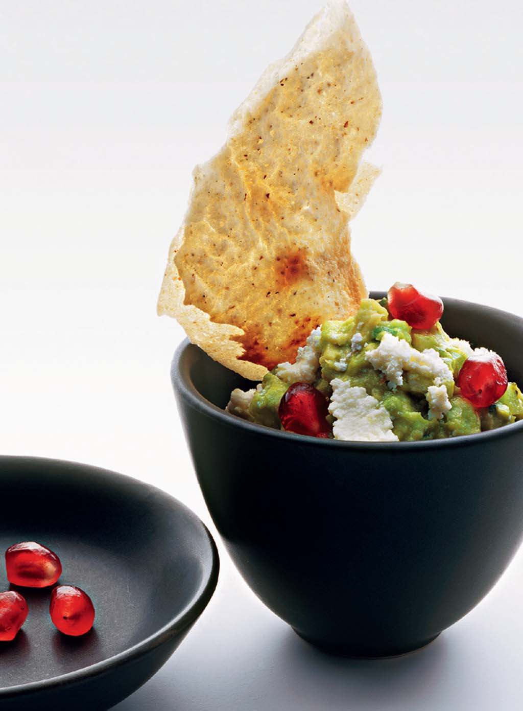 A divina guacamole com romãs do Dulce Patria A divina guacamole com romãs do Dulce Patria