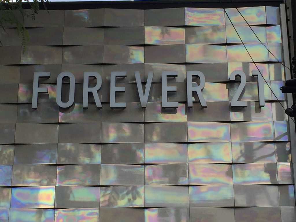 Loja da Forever 21 na Haddock Lobo (foto: Família Nômade)