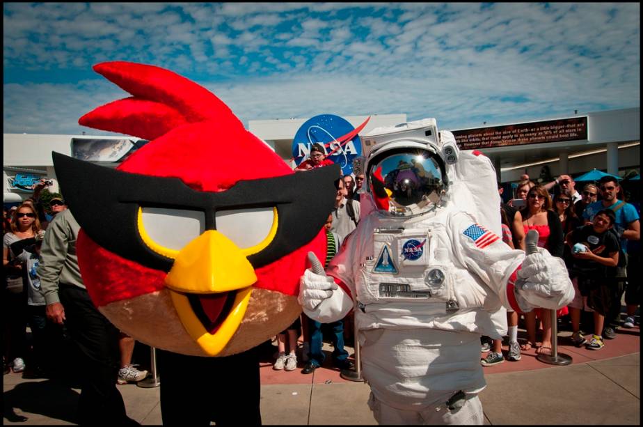Encontre os Angry Birds no Kennedy Space Center Encontre os Angry Birds no Kennedy Space Center