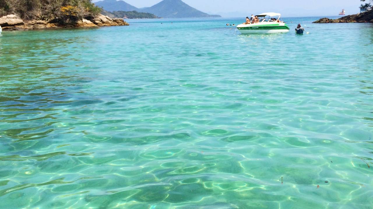 Lagoa Azul em Ilha Grande Rio de Janeiro