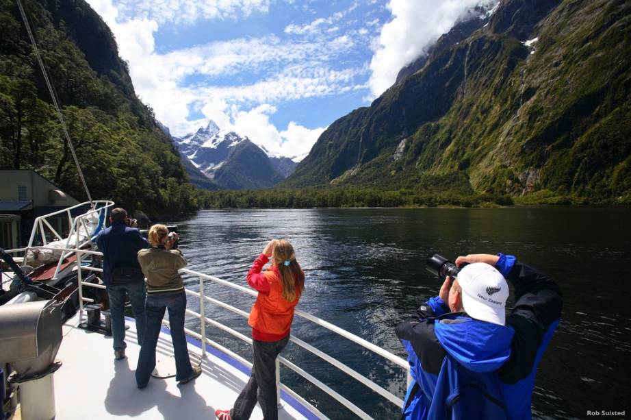 Cruzeiro em Milford Sound