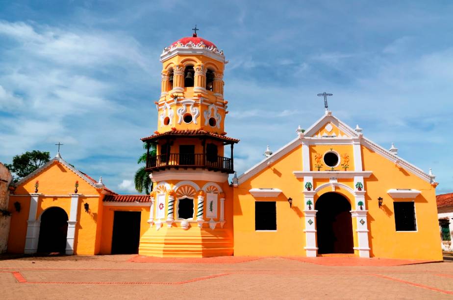 A ilha fluvial de Mompos, no rio Magdalena, é um passeio popular para quem visita Cartagena