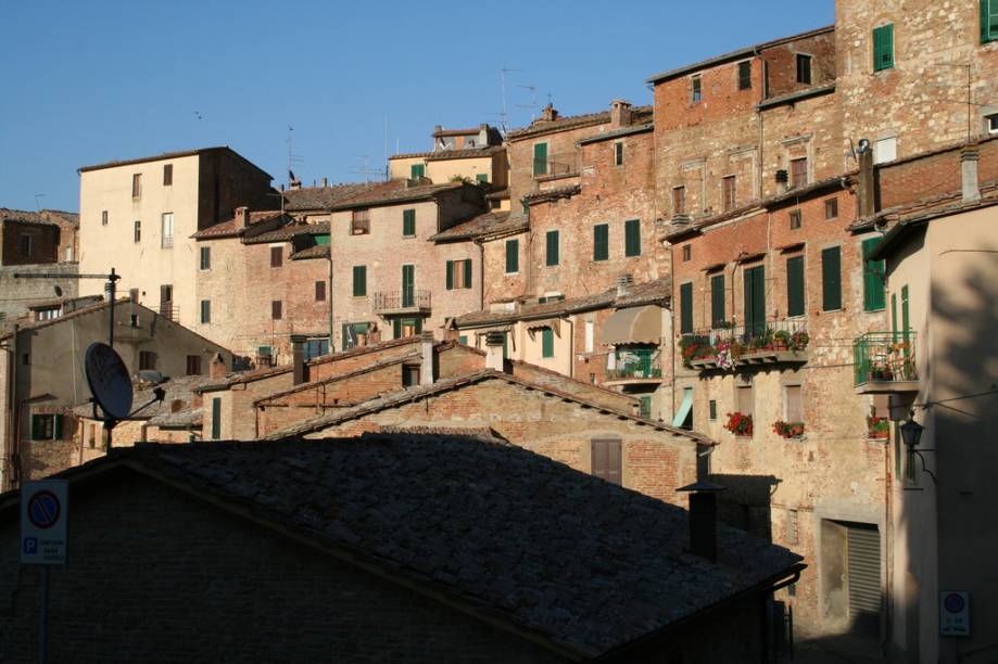 Casario medieval em Montepulciano