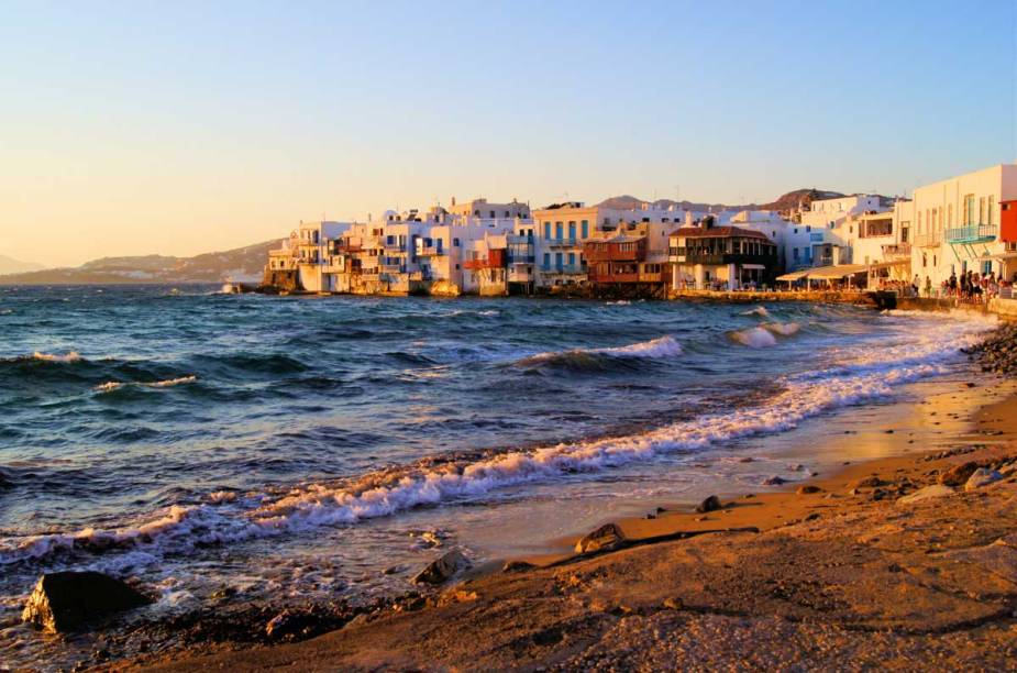 Fim de tarde em Mykonos