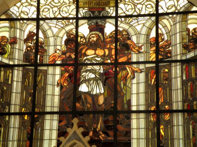 Igreja franciscana da Flagelação, em Jerusalém, considerado por muitos o primeiro passo da via crúcis Igreja franciscana da Flagelação, em Jerusalém, considerado por muitos o primeiro passo da via crúcis