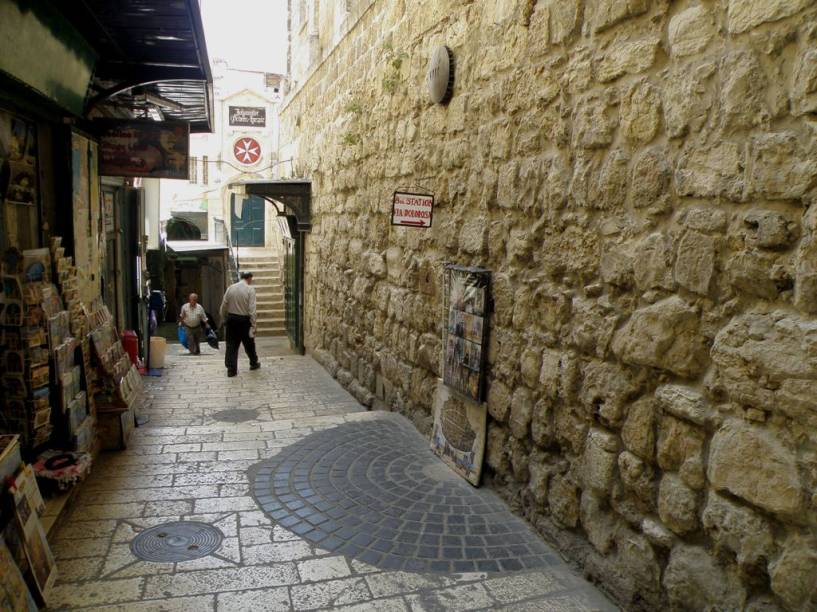 Estação 8 da Via Dolorosa, Jerusalém