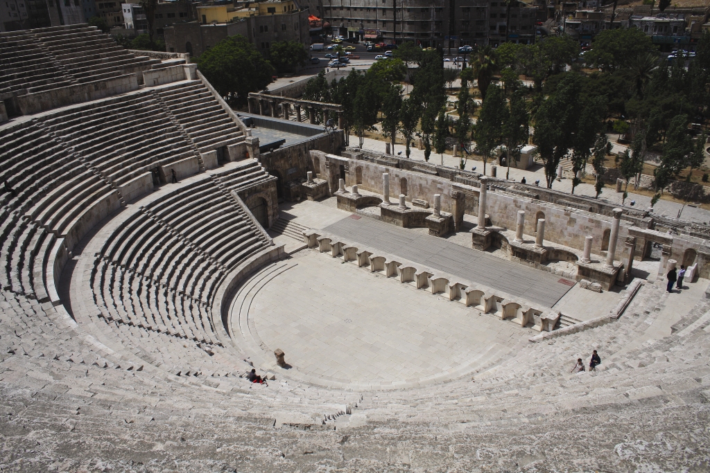 Teatro romano, Amã, Jordânia