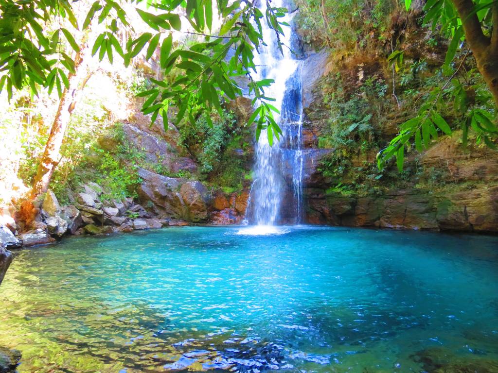 Santuário da cachoeira da Santa Bárbara, Alto Paraíso de Goiás, Chapada dos Veadeiros (GO)