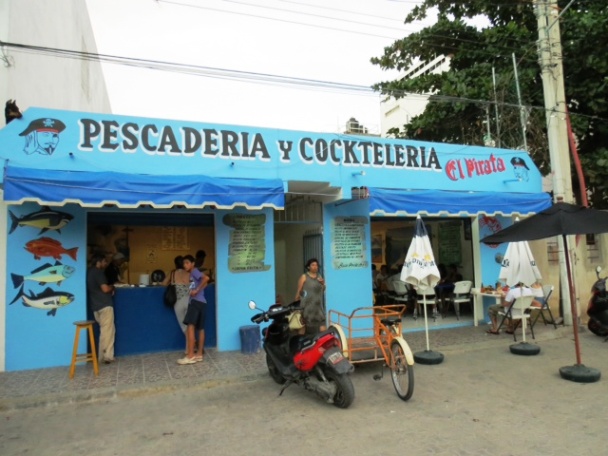 El Pirata, os melhores frutos do mar em Play del Carmen, M&eacute;xico