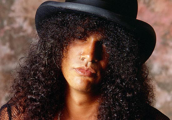 Este é Slash sem um cigarro na boca