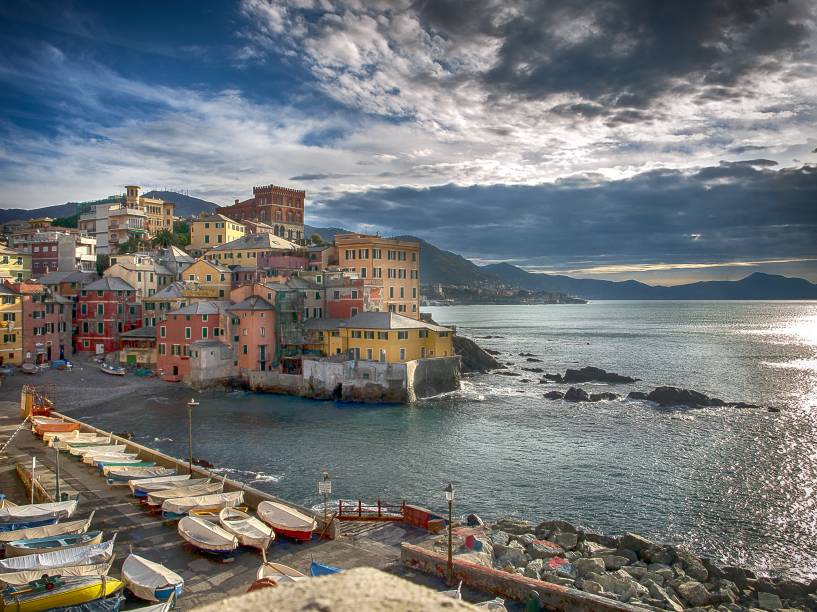Vilarejo de Boccadasse, em Gênova