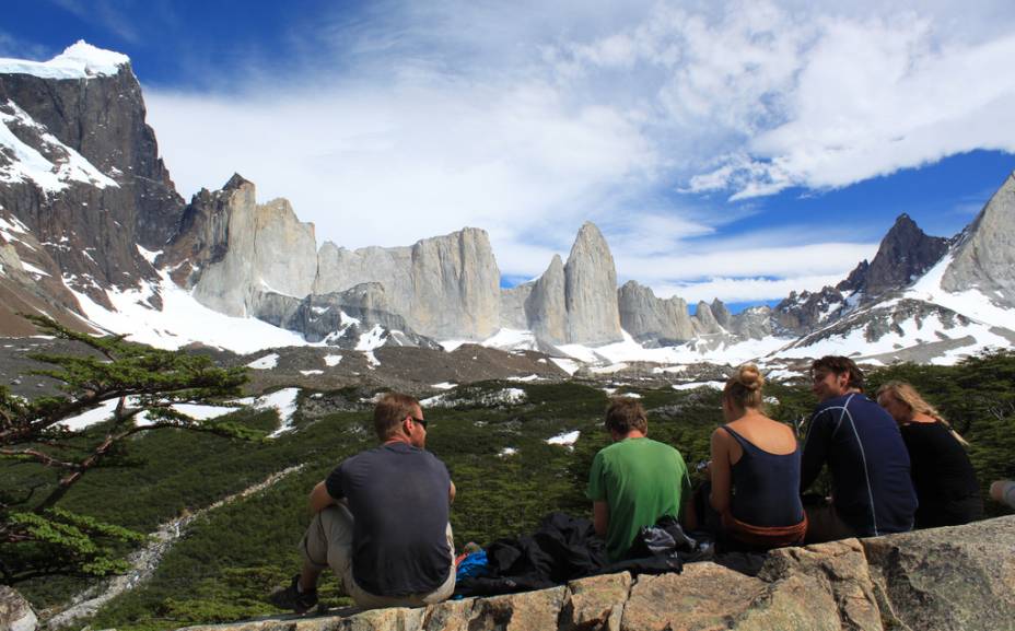 <strong>Torres del Paine, Chile</strong>No pedacinho chileno da Patagônia fica um dos mais espetaculares conjuntos de montanhas do mundo