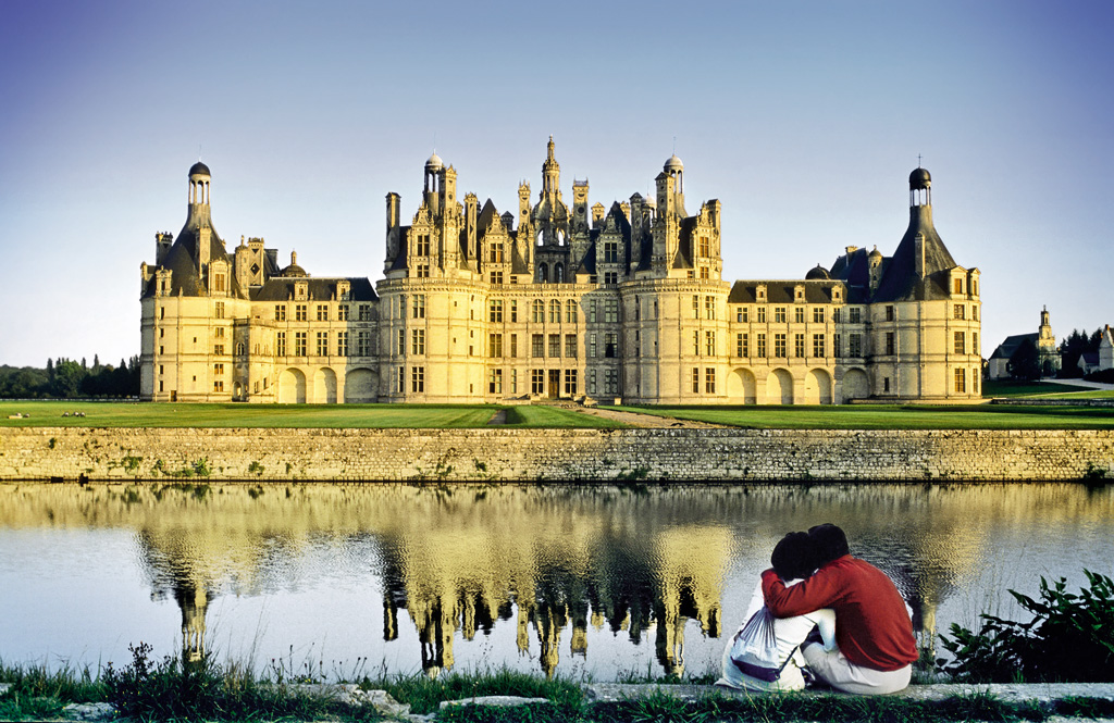 Castelo de Chambord, no Vale do Loire, Fran&ccedil;a