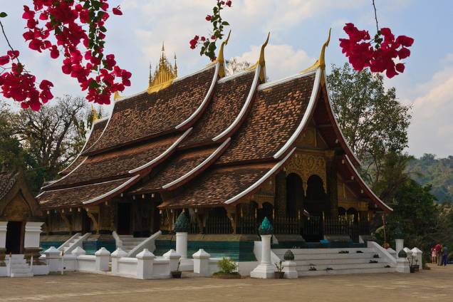 Templo budista Wat Xieng Thong Templo budista Wat Xieng Thong