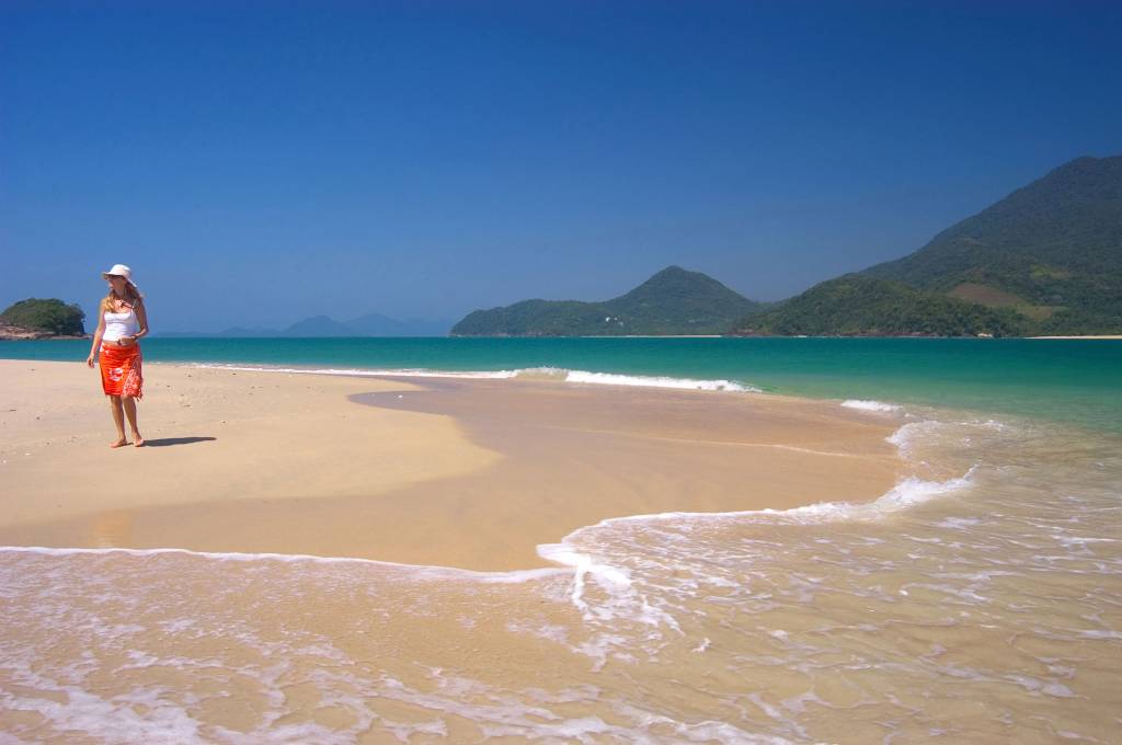 Praia da Ilha do Prumirim, Ubatuba (SP)