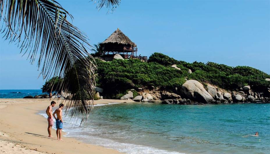 Praia de Cabo San Juán Del Guía, em Santa Marta