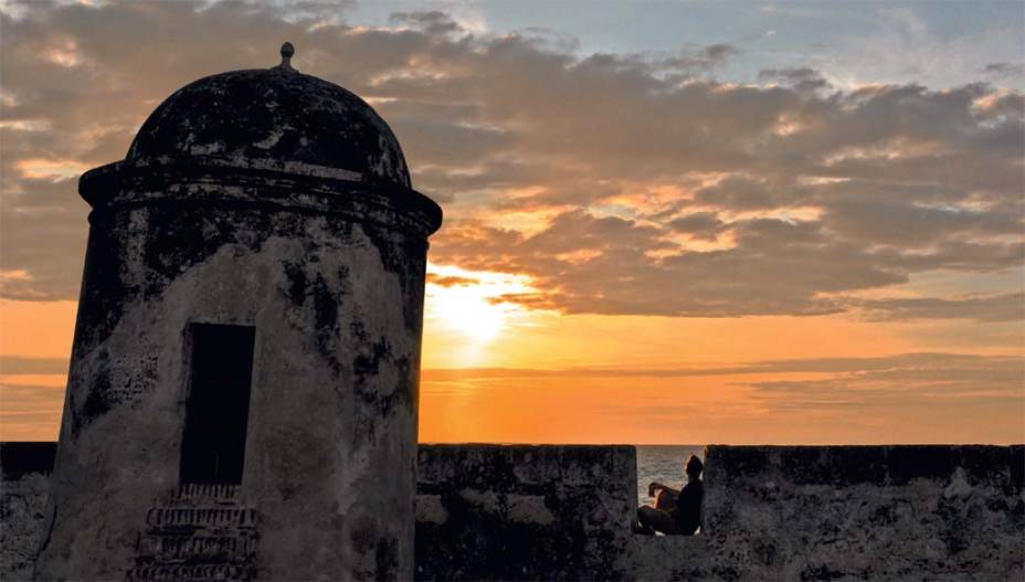 O melhor de Cartagena é o conjunto arquitetônico colonial, localizado em sua zona histórica