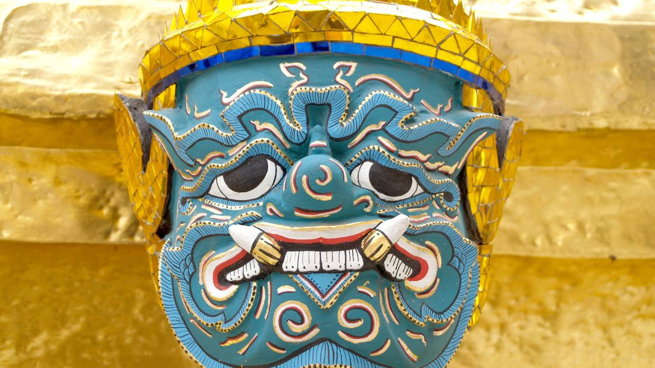 Minha cara ao dar por falta da minha bolsa em Bangkok