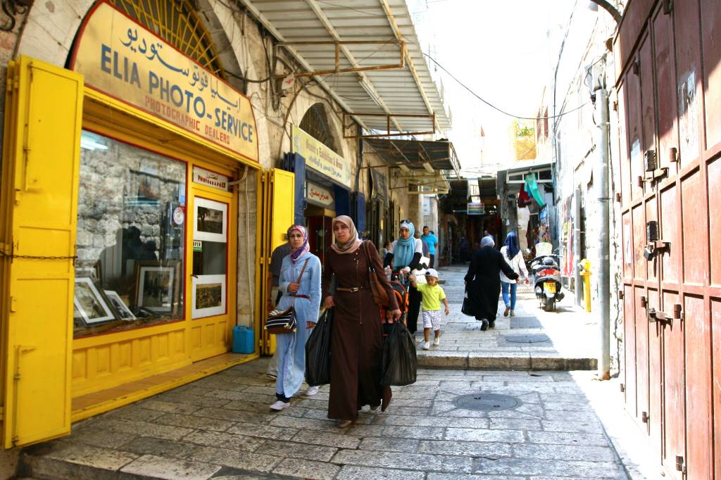 Ruelas, Cidade Velha de Jerusalém, Israel