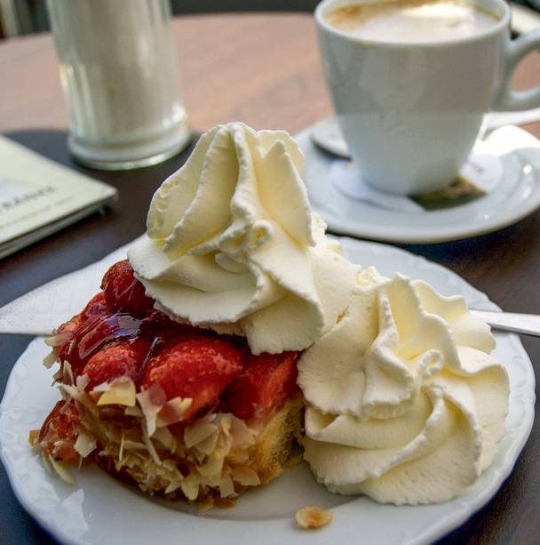 Morangos mais doces em Rothenbug