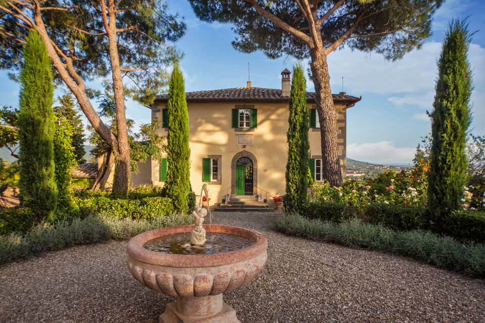 Casa que foi cenário do filme Sob o Sol da Toscana