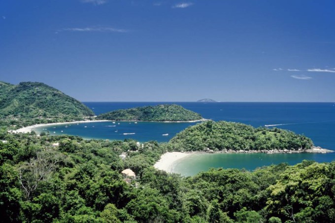 Praias do Lazaro e Domingas Dias em Ubatuba