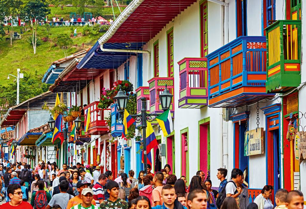 Calle Real, Salento, Quindio, Colômbia