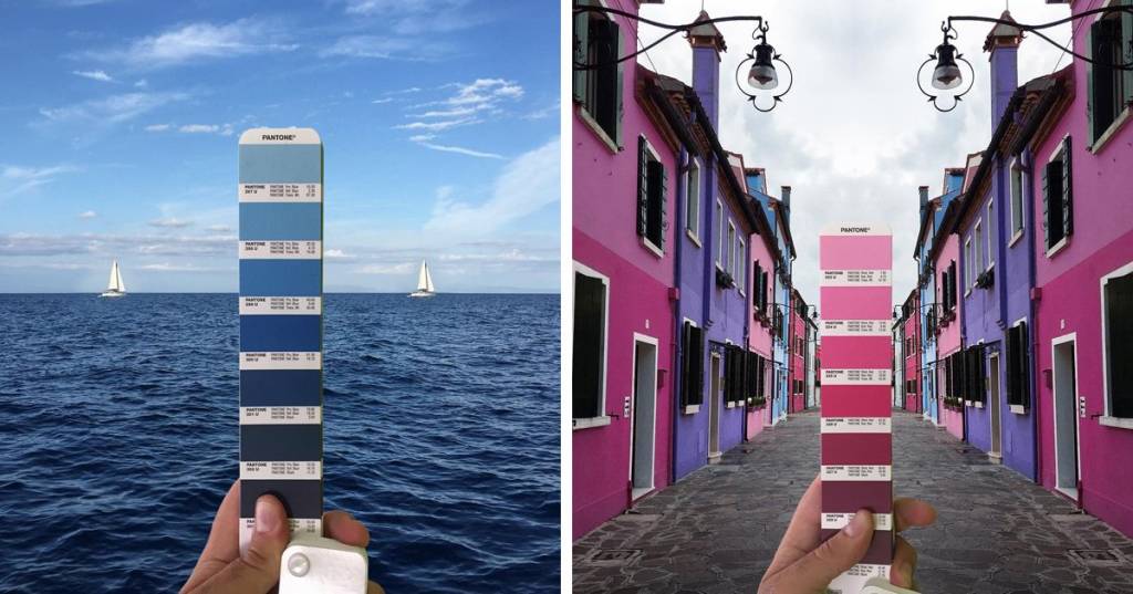 pantone stailuan Instagram