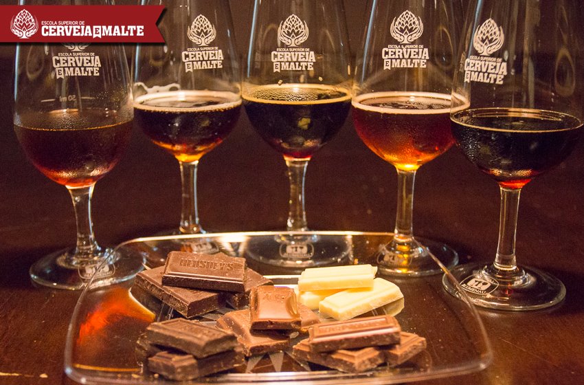 Cervejas da Escola Superior de Cerveja e malte