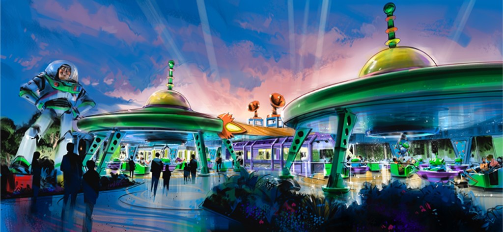 Alien Swirling Saucers, nova atração da Hollywood Studios